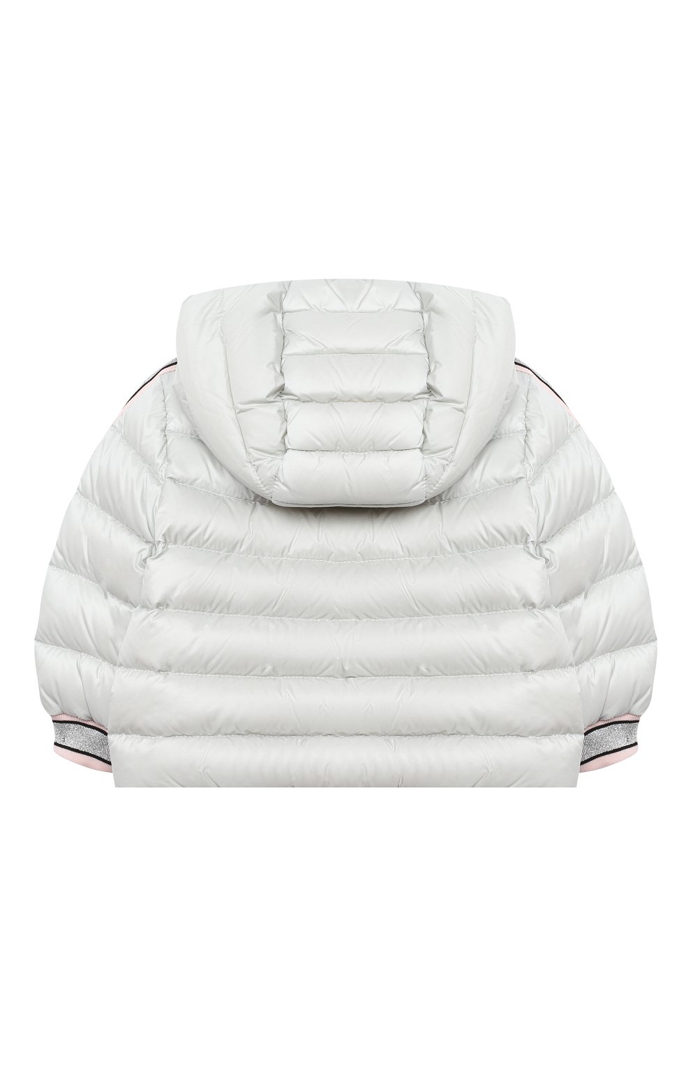 Детского комплект из куртки и брюк MONCLER светло-серого цвета по цене 50800 руб., арт. F2-951-1F503-10-53048 | Фото 3 Детского комплект из куртки и брюк MONCLER светло-серого цвета, арт. F2-951-1F503-10-53048 | Фото 3