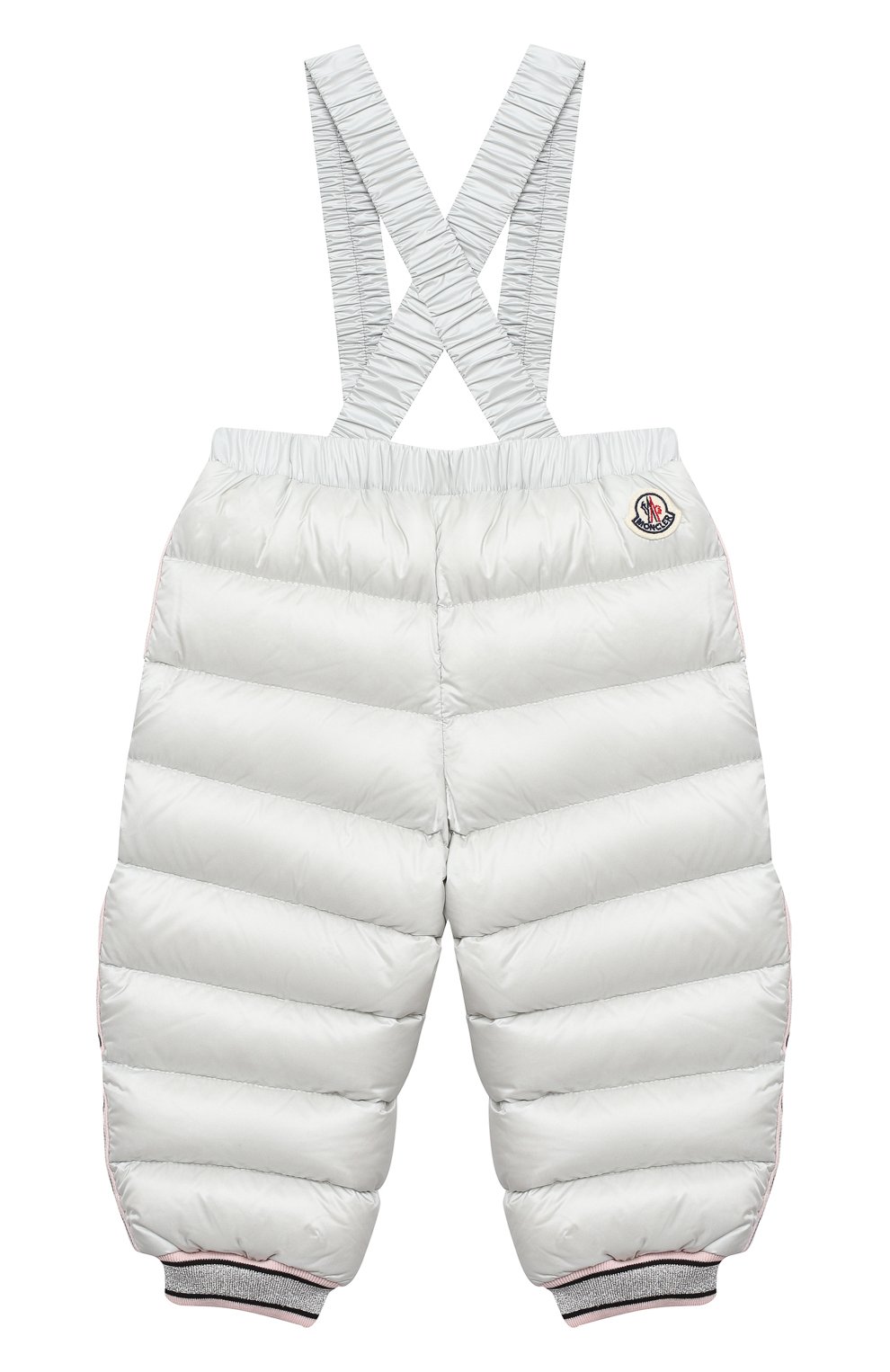 Детского комплект из куртки и брюк MONCLER светло-серого цвета по цене 50800 руб., арт. F2-951-1F503-10-53048 | Фото 5 Детского комплект из куртки и брюк MONCLER светло-серого цвета, арт. F2-951-1F503-10-53048 | Фото 5