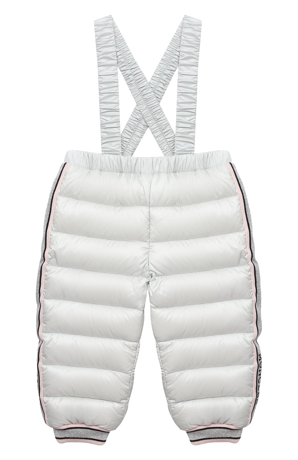 Детского комплект из куртки и брюк MONCLER светло-серого цвета по цене 50800 руб., арт. F2-951-1F503-10-53048 | Фото 6 Детского комплект из куртки и брюк MONCLER светло-серого цвета, арт. F2-951-1F503-10-53048 | Фото 6