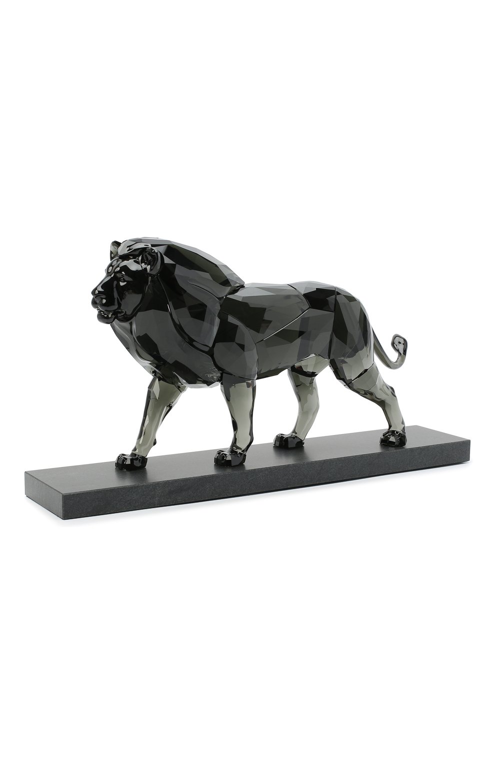 Мужская скульптура the lion SWAROVSKI черного цвета, арт. 5526677 | Фото 1