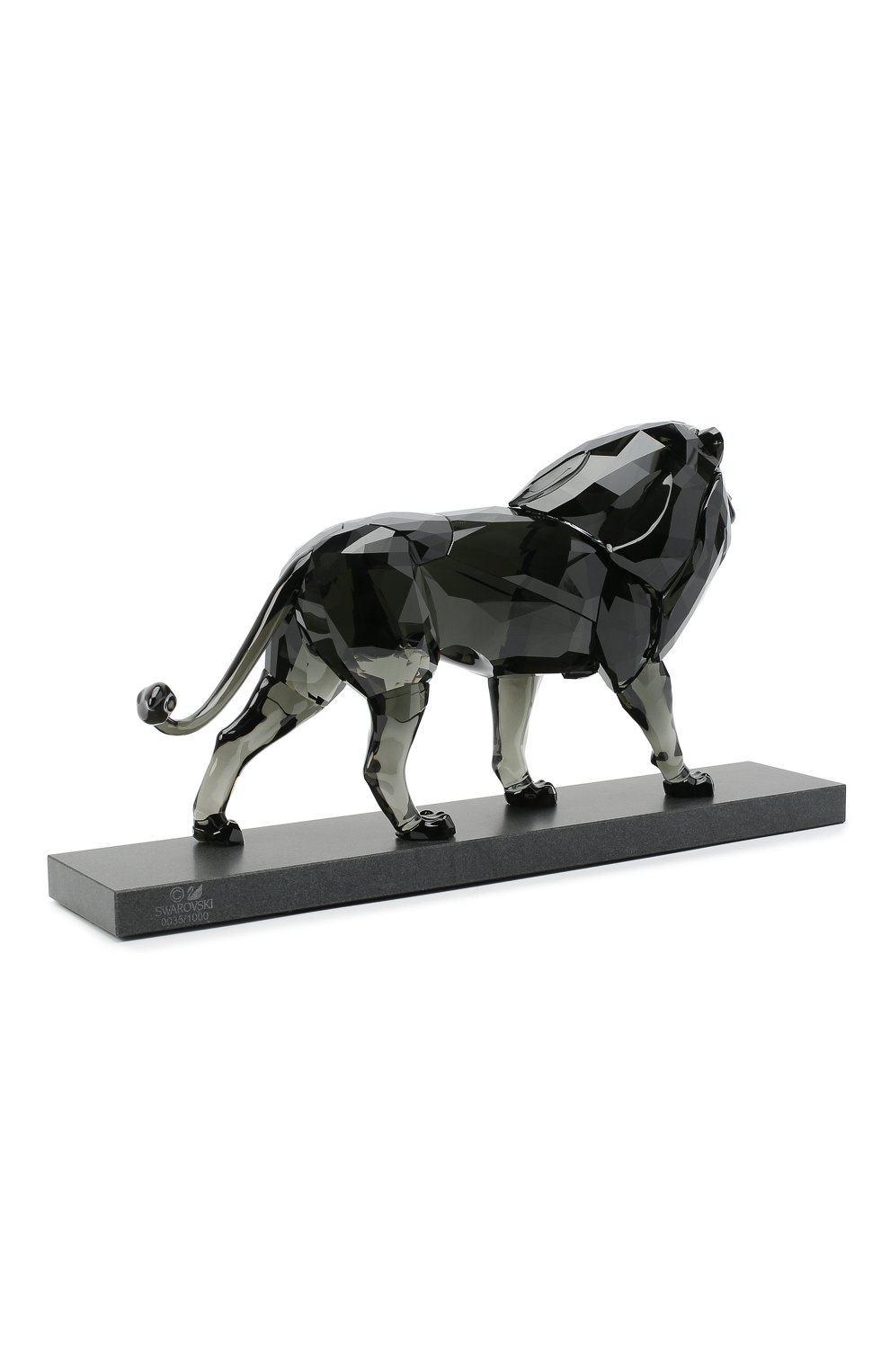 Мужская скульптура the lion SWAROVSKI черного цвета по цене 428570 руб., арт. 5526677 | Фото 3 Мужская скульптура the lion SWAROVSKI черного цвета, арт. 5526677 | Фото 3