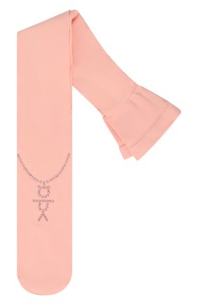 Детские колготки party collection YULA розового цвета по цене 970 руб., арт. YU-63 | Фото 1 Детские колготки party collection YULA розового цвета, арт. YU-63 | Фото 1
