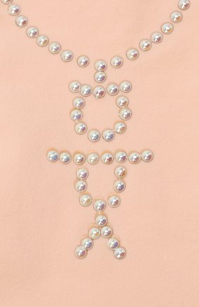 Детские колготки party collection YULA бежевого цвета по цене 970 руб., арт. YU-62 | Фото 2 Детские колготки party collection YULA бежевого цвета, арт. YU-62 | Фото 2