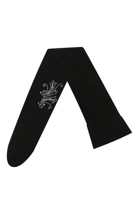 Детские колготки party collection YULA черного цвета по цене 970 руб., арт. YU-66 | Фото 1 Детские колготки party collection YULA черного цвета, арт. YU-66 | Фото 1