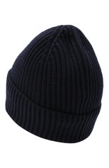 Детского шерстяная шапка MONCLER темно-синего цвета, арт. F2-954-9Z710-20-A9433 | Фото 2 (Материал: Текстиль, Шерсть; Региональные ограничения белый список (Axapta Mercury): RU)