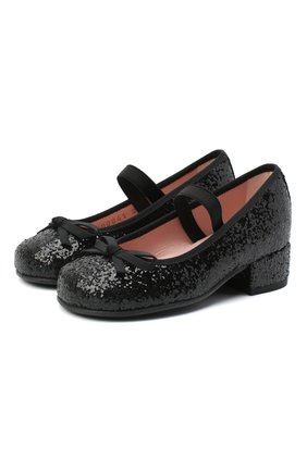 Детские туфли с перемычкой PRETTY BALLERINAS черного цвета по цене 14850 руб., арт. 44.097/KYLIE | Фото 1 Детские туфли с перемычкой PRETTY BALLERINAS черного цвета, арт. 44.097/KYLIE | Фото 1 (Материал внешний: Текстиль, Экокожа; Материал внутренний: Натуральная кожа; Региональные ограничения белый список (Axapta Mercury): RU; Длина стельки: 15,2)
