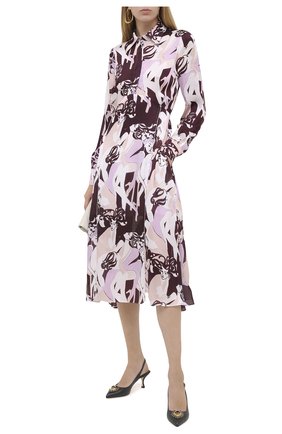 Женская кожаные туфли devotion DOLCE & GABBANA зеленого цвета по цене 65550 руб., арт. CG0391/AV967 | Фото 2 Женская кожаные туфли devotion DOLCE & GABBANA зеленого цвета, арт. CG0391/AV967 | Фото 2