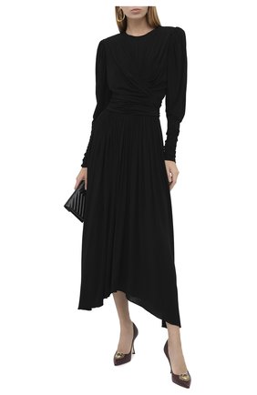 Женские кожаные туфли devotion DOLCE & GABBANA бордового цвета по цене 76200 руб., арт. CD1471/AV967 | Фото 2 Женские кожаные туфли devotion DOLCE & GABBANA бордового цвета, арт. CD1471/AV967 | Фото 2