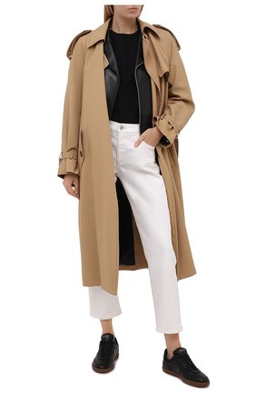 Женские кожаные кеды TOD’S черного цвета по цене 39950 руб., арт. XXW68C0DP300V7 | Фото 2 Женские кожаные кеды TOD’S черного цвета, арт. XXW68C0DP300V7 | Фото 2