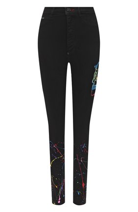 Женские джинсы PHILIPP PLEIN черного цвета по цене 78300 руб., арт. F20C WDT1412 PDE004N | Фото 1 Женские джинсы PHILIPP PLEIN черного цвета, арт. F20C WDT1412 PDE004N | Фото 1