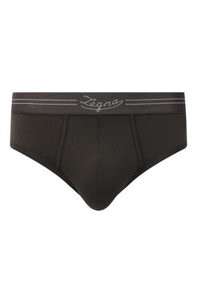 Мужские хлопковые брифы ERMENEGILDO ZEGNA хаки цвета по цене 4230 руб., арт. N3L611050 | Фото 1 Мужские хлопковые брифы ERMENEGILDO ZEGNA хаки цвета, арт. N3L611050 | Фото 1
