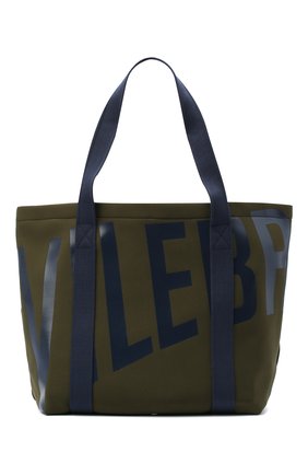 Мужская текстильная пляжная сумка VILEBREQUIN хаки цвета, арт. BSBU0127/506 | Фото 1 (Материал: Текстиль; Размер: large)