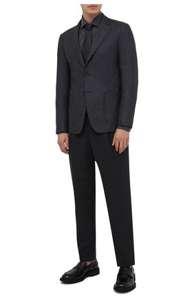 Мужская хлопковая сорочка RALPH LAUREN темно-серого цвета по цене 49950 руб., арт. 791819178 | Фото 2 Мужская хлопковая сорочка RALPH LAUREN темно-серого цвета, арт. 791819178 | Фото 2 (Материал внешний: Хлопок; Длина (для топов): Стандартные; Рукава: Длинные; Случай: Формальный; Стили: Классический; Воротник: Акула; Манжеты: На пуговицах; Мужское Кросс-КТ: Сорочка-одежда; Принт: Однотонные)