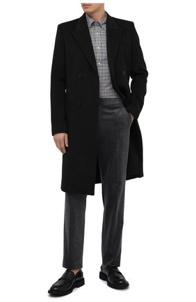 Мужская хлопковая рубашка RALPH LAUREN серого цвета по цене 44450 руб., арт. 790806118 | Фото 2 Мужская хлопковая рубашка RALPH LAUREN серого цвета, арт. 790806118 | Фото 2 (Длина (для топов): Стандартные; Материал внешний: Хлопок; Рукава: Длинные; Случай: Повседневный; Стили: Кэжуэл; Мужское Кросс-КТ: Рубашка-одежда; Манжеты: На пуговицах; Воротник: Button down; Принт: Клетка)