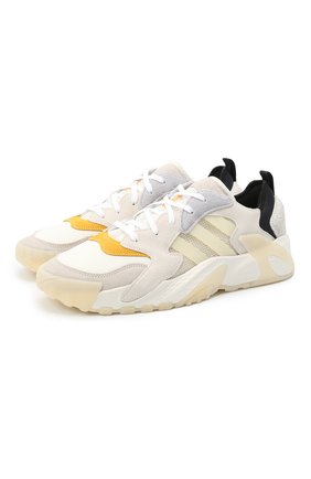 Мужские комбинированные кроссовки streetball low ADIDAS ORIGINALS бежевого цвета по цене 9710 руб., арт. FW1215 | Фото 1 Мужские комбинированные кроссовки streetball low ADIDAS ORIGINALS бежевого цвета, арт. FW1215 | Фото 1