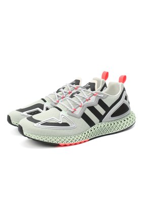 Мужские комбинированные кроссовки zx 2k 4d ADIDAS ORIGINALS зеленого цвета по цене 19420 руб., арт. FW2003 | Фото 1 Мужские комбинированные кроссовки zx 2k 4d ADIDAS ORIGINALS зеленого цвета, арт. FW2003 | Фото 1