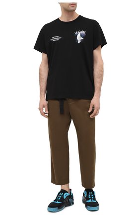 Мужские комбинированные кроссовки streetball low ADIDAS ORIGINALS синего цвета по цене 9710 руб., арт. FW1216 | Фото 2 Мужские комбинированные кроссовки streetball low ADIDAS ORIGINALS синего цвета, арт. FW1216 | Фото 2