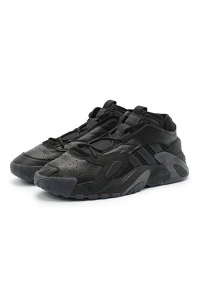 Мужские комбинированные кроссовки streetball ADIDAS ORIGINALS черного цвета по цене 9710 руб., арт. EG8040 | Фото 1 Мужские комбинированные кроссовки streetball ADIDAS ORIGINALS черного цвета, арт. EG8040 | Фото 1