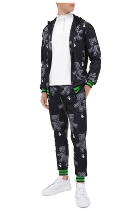 Мужской джоггеры PHILIPP PLEIN черного цвета по цене 46980 руб., арт. F20C MJT1649 PJO002N | Фото 2 Мужской джоггеры PHILIPP PLEIN черного цвета, арт. F20C MJT1649 PJO002N | Фото 2