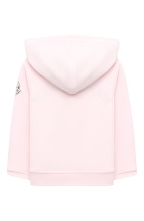 Детский комплект из толстовки и брюк MONCLER светло-розового цвета по цене 25100 руб., арт. F2-951-8M732-10-8999Y | Фото 3 Детский комплект из толстовки и брюк MONCLER светло-розового цвета, арт. F2-951-8M732-10-8999Y | Фото 3