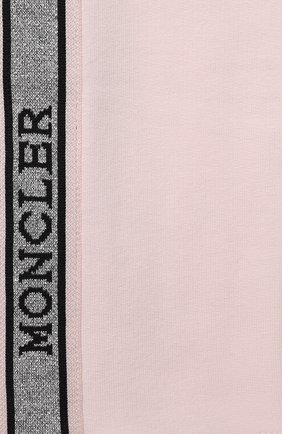 Детский комплект из свитшота и брюк MONCLER светло-розового цвета по цене 23100 руб., арт. F2-951-8M726-10-809EH | Фото 7 Детский комплект из свитшота и брюк MONCLER светло-розового цвета, арт. F2-951-8M726-10-809EH | Фото 7