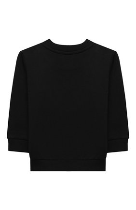 Детский хлопковый свитшот BALMAIN черного цвета по цене 12850 руб., арт. 6N4840/NX300/12-36M | Фото 2 Детский хлопковый свитшот BALMAIN черного цвета, арт. 6N4840/NX300/12-36M | Фото 2