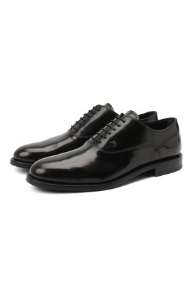 Мужские кожаные оксфорды TOD’S черного цвета по цене 45200 руб., арт. XXM0XR00N50AKT | Фото 1 Мужские кожаные оксфорды TOD’S черного цвета, арт. XXM0XR00N50AKT | Фото 1