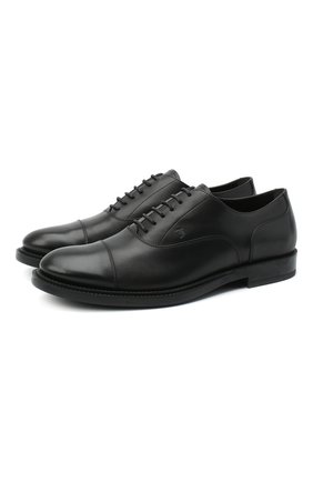 Мужские кожаные оксфорды TOD’S черного цвета по цене 36950 руб., арт. XXM62C00N500LW | Фото 1 Мужские кожаные оксфорды TOD’S черного цвета, арт. XXM62C00N500LW | Фото 1