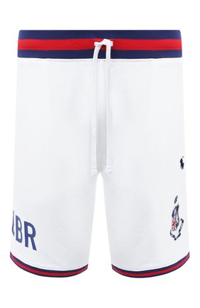Мужские хлопковые шорты POLO RALPH LAUREN белого цвета по цене 10500 руб., арт. 710800320 | Фото 1 Мужские хлопковые шорты POLO RALPH LAUREN белого цвета, арт. 710800320 | Фото 1