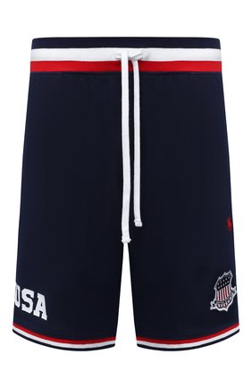 Мужские хлопковые шорты POLO RALPH LAUREN темно-синего цвета по цене 10500 руб., арт. 710800309 | Фото 1 Мужские хлопковые шорты POLO RALPH LAUREN темно-синего цвета, арт. 710800309 | Фото 1