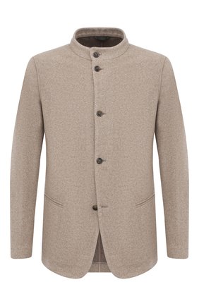Мужской кашемировый пиджак GIORGIO ARMANI бежевого цвета по цене 244000 руб., арт. 0WGGG0IL/T0059 | Фото 1 Мужской кашемировый пиджак GIORGIO ARMANI бежевого цвета, арт. 0WGGG0IL/T0059 | Фото 1