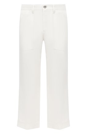 Мужские шерстяные брюки LANVIN белого цвета по цене 82750 руб., арт. RM-TR0068-4687-H20 | Фото 1 Мужские шерстяные брюки LANVIN белого цвета, арт. RM-TR0068-4687-H20 | Фото 1 (Материал внешний: Шерсть; Материал подклада: Вискоза; Длина (брюки, джинсы): Стандартные; Случай: Повседневный; Стили: Кэжуэл)