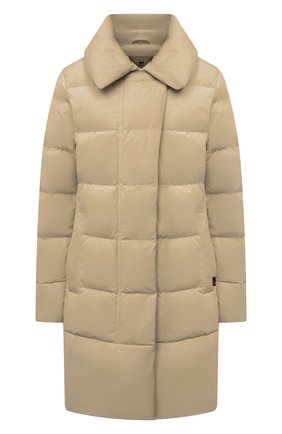 Женский пуховик WOOLRICH бежевого цвета по цене 54400 руб., арт. CFWW0U0294FR/UT0573 | Фото 1 Женский пуховик WOOLRICH бежевого цвета, арт. CFWW0U0294FR/UT0573 | Фото 1