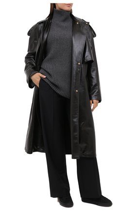 Женские кожаные кеды h365 HOGAN черного цвета по цене 24100 руб., арт. HXW3650J971JCL | Фото 2 Женские кожаные кеды h365 HOGAN черного цвета, арт. HXW3650J971JCL | Фото 2