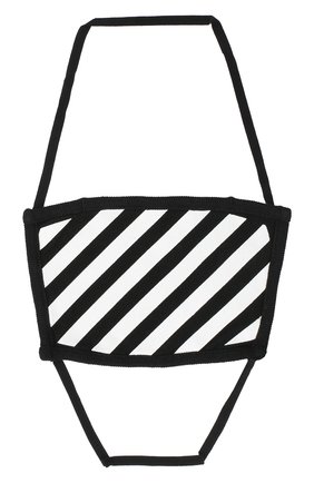 Мужская хлопковая маска для лица OFF-WHITE черно-белого цвета по цене 52800 тенге, арт. 0MRG002E20FAB0031001/W | Фото 1 Мужская хлопковая маска для лица OFF-WHITE черно-белого цвета, арт. 0MRG002E20FAB0031001/W | Фото 1 (Материал: Текстиль, Хлопок; Мужское Кросс-КТ: Маска)