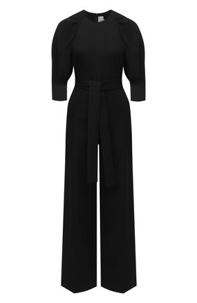 Женский комбинезон VICTORIA, VICTORIA BECKHAM черного цвета по цене 66950 руб., арт. 2320WJS001705A | Фото 1 Женский комбинезон VICTORIA, VICTORIA BECKHAM черного цвета, арт. 2320WJS001705A | Фото 1