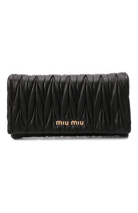 Женская сумка MIU MIU черного цвета по цене 120000 руб., арт. 5BH080-N88-F0002-COM | Фото 1 Женская сумка MIU MIU черного цвета, арт. 5BH080-N88-F0002-COM | Фото 1