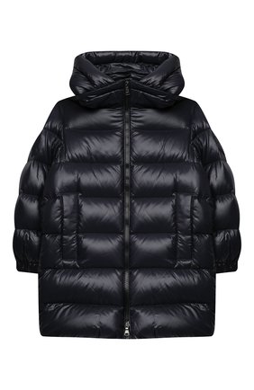 Детское пуховое пальто MONCLER темно-синего цвета по цене 59500 руб., арт. F2-954-1C514-20-68950/4-6A | Фото 1 Детское пуховое пальто MONCLER темно-синего цвета, арт. F2-954-1C514-20-68950/4-6A | Фото 1