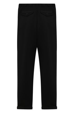 Детские брюки GIVENCHY черного цвета по цене 23950 руб., арт. H14101 | Фото 2 Детские брюки GIVENCHY черного цвета, арт. H14101 | Фото 2