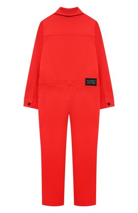 Детский комбинезон GIVENCHY красного цвета по цене 44950 руб., арт. H14098 | Фото 2 Детский комбинезон GIVENCHY красного цвета, арт. H14098 | Фото 2 (Материал внешний: Хлопок; Рукава: Длинные; Девочки Кросс-КТ: Комбинезон-одежда; Ростовка одежда: 10 - 11 лет | 140 - 146см, 12 лет | 152 см, 4 года | 104 см, 5 лет | 110 см, 6 лет | 116 см, 8 лет | 128 см)