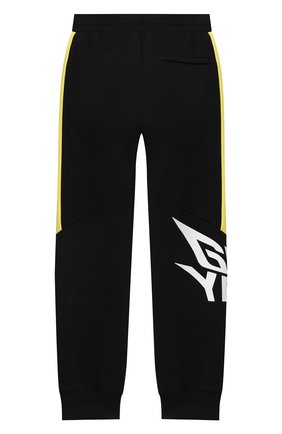 Детские джоггеры GIVENCHY черного цвета по цене 20600 руб., арт. H24102 | Фото 2 Детские джоггеры GIVENCHY черного цвета, арт. H24102 | Фото 2 (Мальчики Кросс-КТ: Брюки-одежда, Брюки-спорт; Ростовка одежда: 10 - 11 лет | 140 - 146см, 12 лет | 152 см, 4 года | 104 см, 5 лет | 110 см, 6 лет | 116 см, 8 лет | 128 см)
