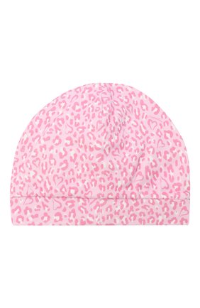 Детского шапка MONNALISA розового цвета, арт. 356017R7 | Фото 2 (Региональные ограничения белый список (Axapta Mercury): RU)