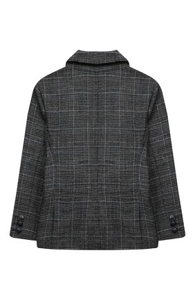 Детский пиджак EMPORIO ARMANI темно-серого цвета по цене 26700 руб., арт. 6H4GJA/4N4PZ | Фото 2 Детский пиджак EMPORIO ARMANI темно-серого цвета, арт. 6H4GJA/4N4PZ | Фото 2