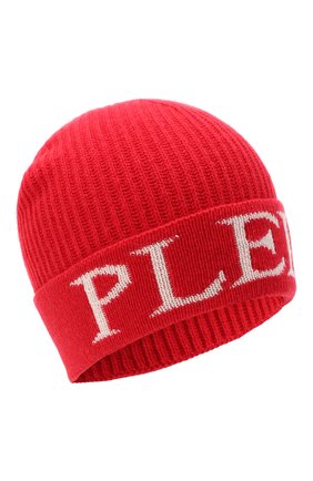 Детского шапка PHILIPP PLEIN красного цвета по цене 15660 руб., арт. F20A BAC0146 PKN002N | Фото 1 Детского шапка PHILIPP PLEIN красного цвета, арт. F20A BAC0146 PKN002N | Фото 1