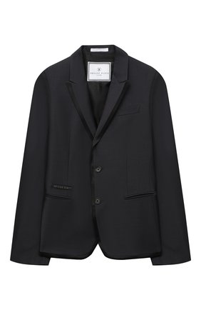 Детский костюм PHILIPP PLEIN серого цвета по цене 140940 руб., арт. F20C BRF0105 PTE003N | Фото 2 Детский костюм PHILIPP PLEIN серого цвета, арт. F20C BRF0105 PTE003N | Фото 2
