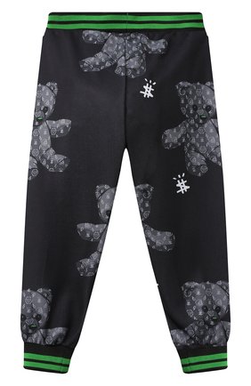 Детские джоггеры PHILIPP PLEIN черного цвета по цене 20670 руб., арт. F20C BJT0397 PJO002N | Фото 2 Детские джоггеры PHILIPP PLEIN черного цвета, арт. F20C BJT0397 PJO002N | Фото 2