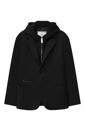 Детский пиджак PHILIPP PLEIN черного цвета по цене 112230 руб., арт. F20C BRF0106 PTE003N | Фото 1 Детский пиджак PHILIPP PLEIN черного цвета, арт. F20C BRF0106 PTE003N | Фото 1