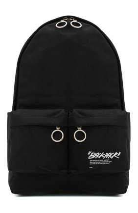 Мужской текстильный рюкзак OFF-WHITE черного цвета по цене 38500 руб., арт. 0MNB003E20FAB0041001 | Фото 1 Мужской текстильный рюкзак OFF-WHITE черного цвета, арт. 0MNB003E20FAB0041001 | Фото 1