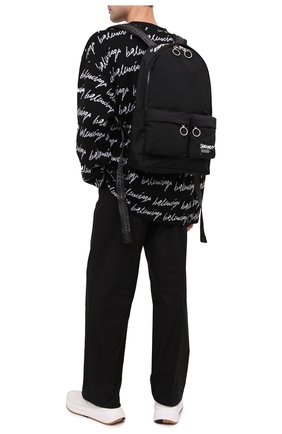 Мужской текстильный рюкзак OFF-WHITE черного цвета по цене 38500 руб., арт. 0MNB003E20FAB0041001 | Фото 2 Мужской текстильный рюкзак OFF-WHITE черного цвета, арт. 0MNB003E20FAB0041001 | Фото 2