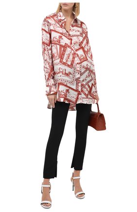Женские шерстяные брюки VERSACE черного цвета по цене 62850 руб., арт. A86445/A226027 | Фото 2 Женские шерстяные брюки VERSACE черного цвета, арт. A86445/A226027 | Фото 2